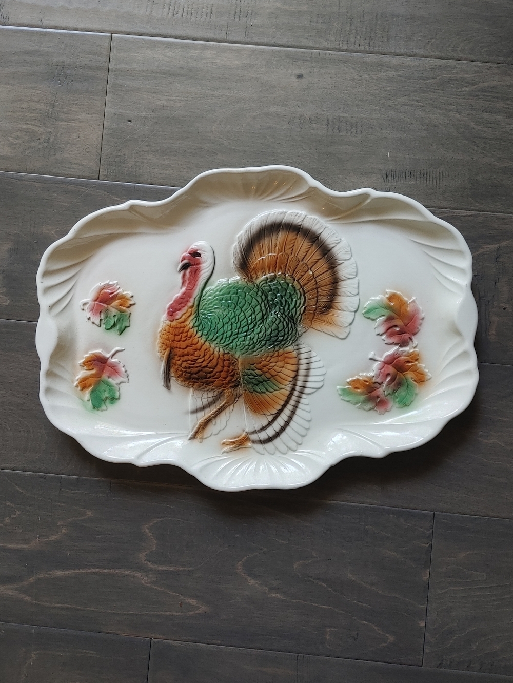Vintage Turkey Platter
